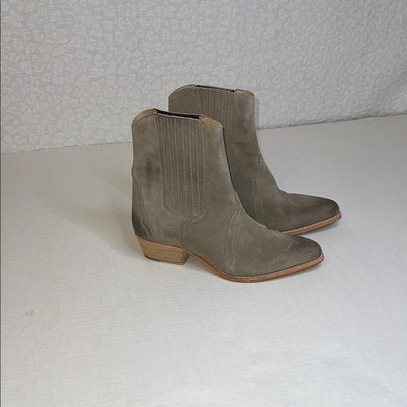 FREE PEOPLE NEW FRONTIER WESTERN BOOTS DISTRESSED - Picture 2 of 16